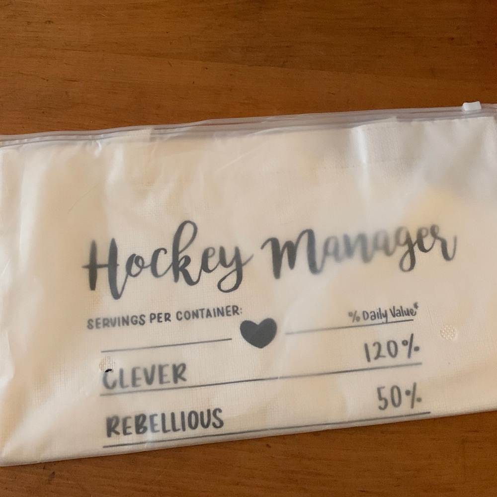 Hockey Manager tote bag